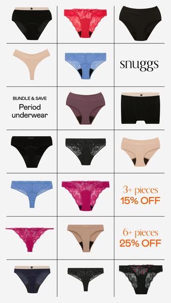 snuggs Period underwear