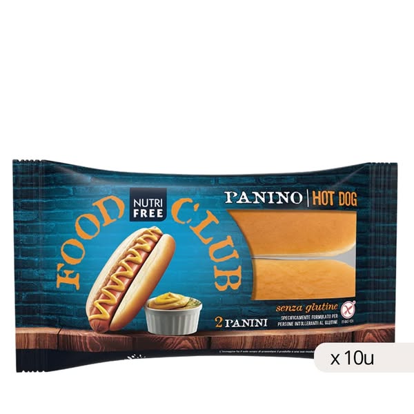 Panino Hot dog SANS Gluten et SANS Lactose 65g
