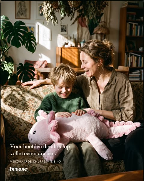 Voor hoofden die altijd op volle toeren draaien.