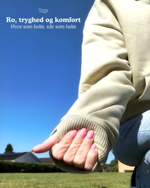 En hoodie der føles som et kram