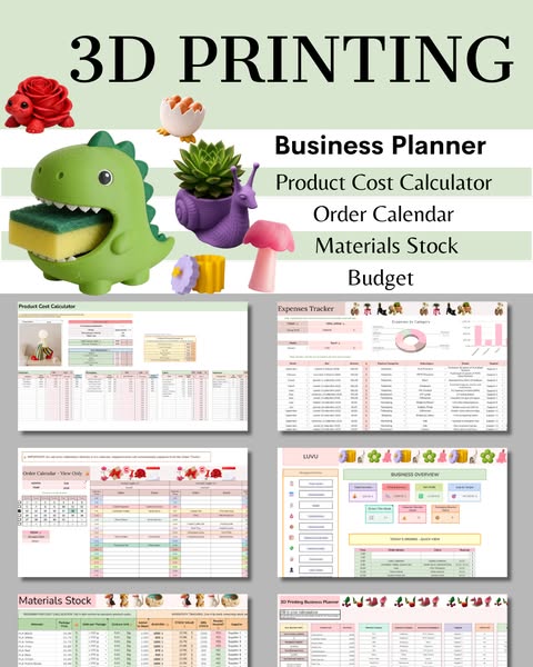 3D Printing Business Planner