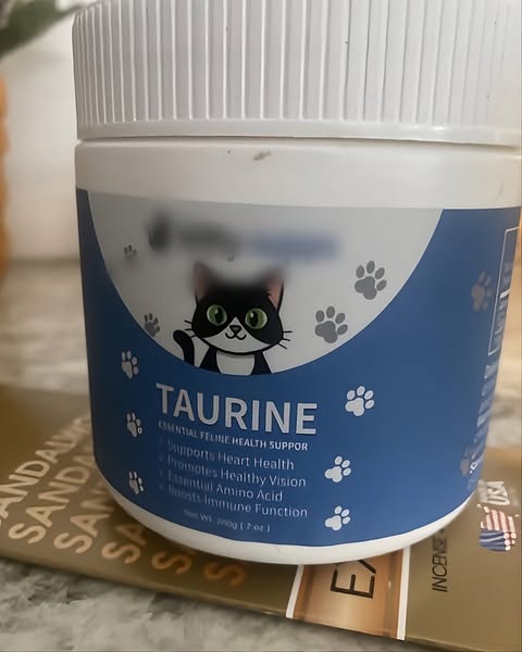 Je lui ai donné de la taurine pendant 7 mois. Elle est morte quand même