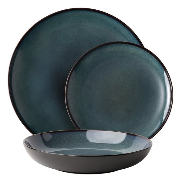 Teller-Set 12-tlg. - Elements Night - 492510