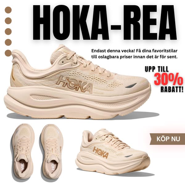 HOKA Bondi 9 Vanilla/Birch till kampanjpris