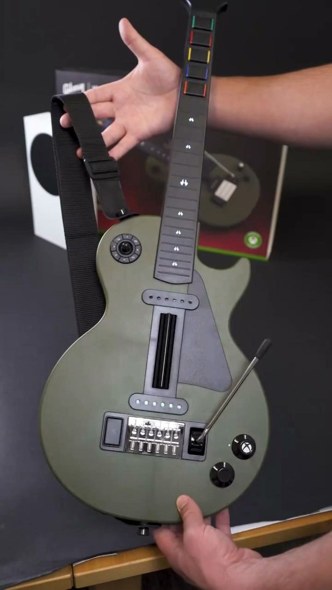 Mechanical Electronic Guitar｜Rhythm Game Controller with RGB & Wireless