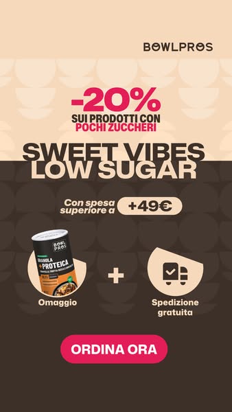 20% su tutta la linea LOW SUGAR, scoprila ora