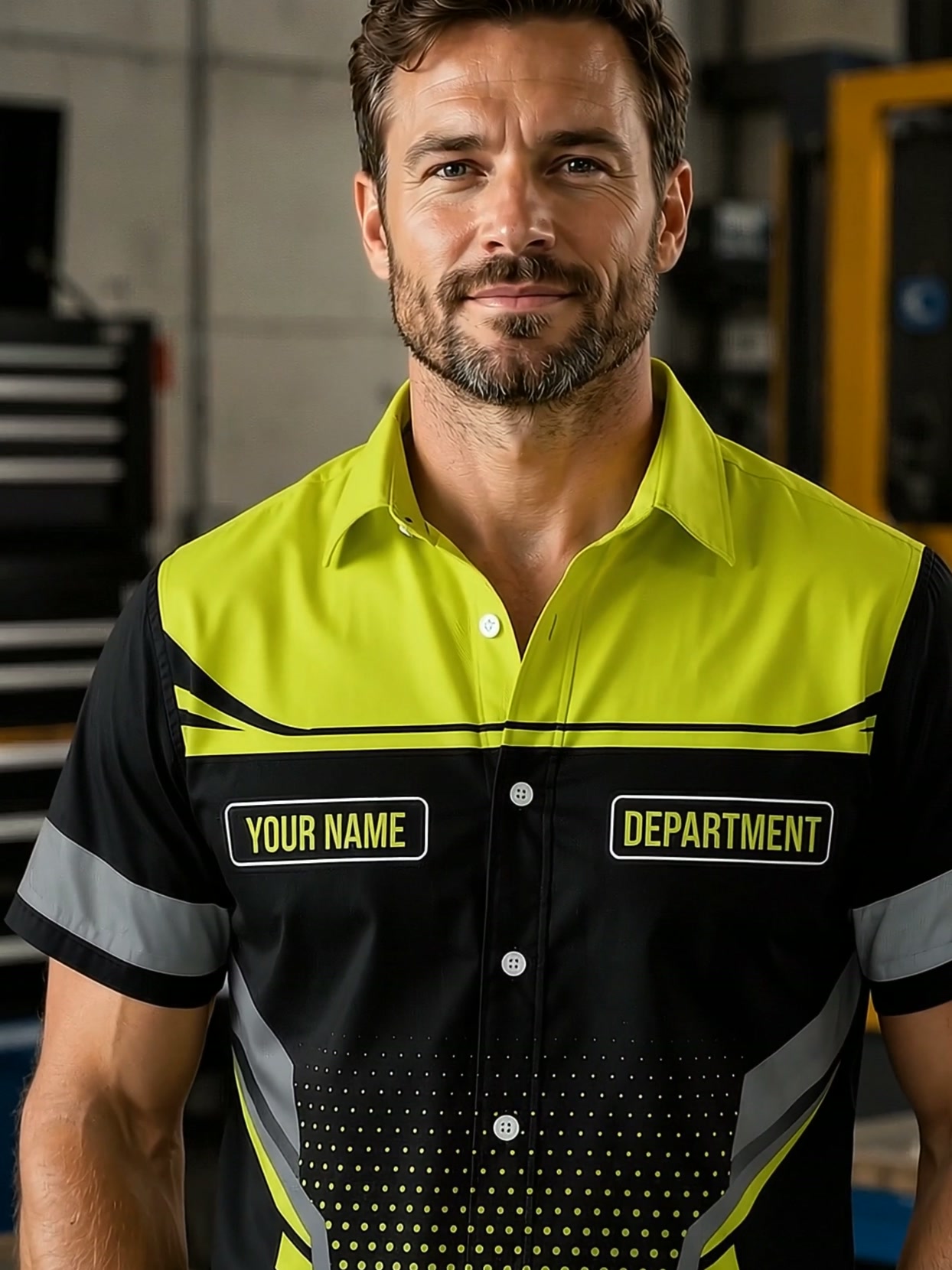 Pocket – Personalized Name And Color Electrical Uniform All Over Printed Clothes ZM366 – Azfancy