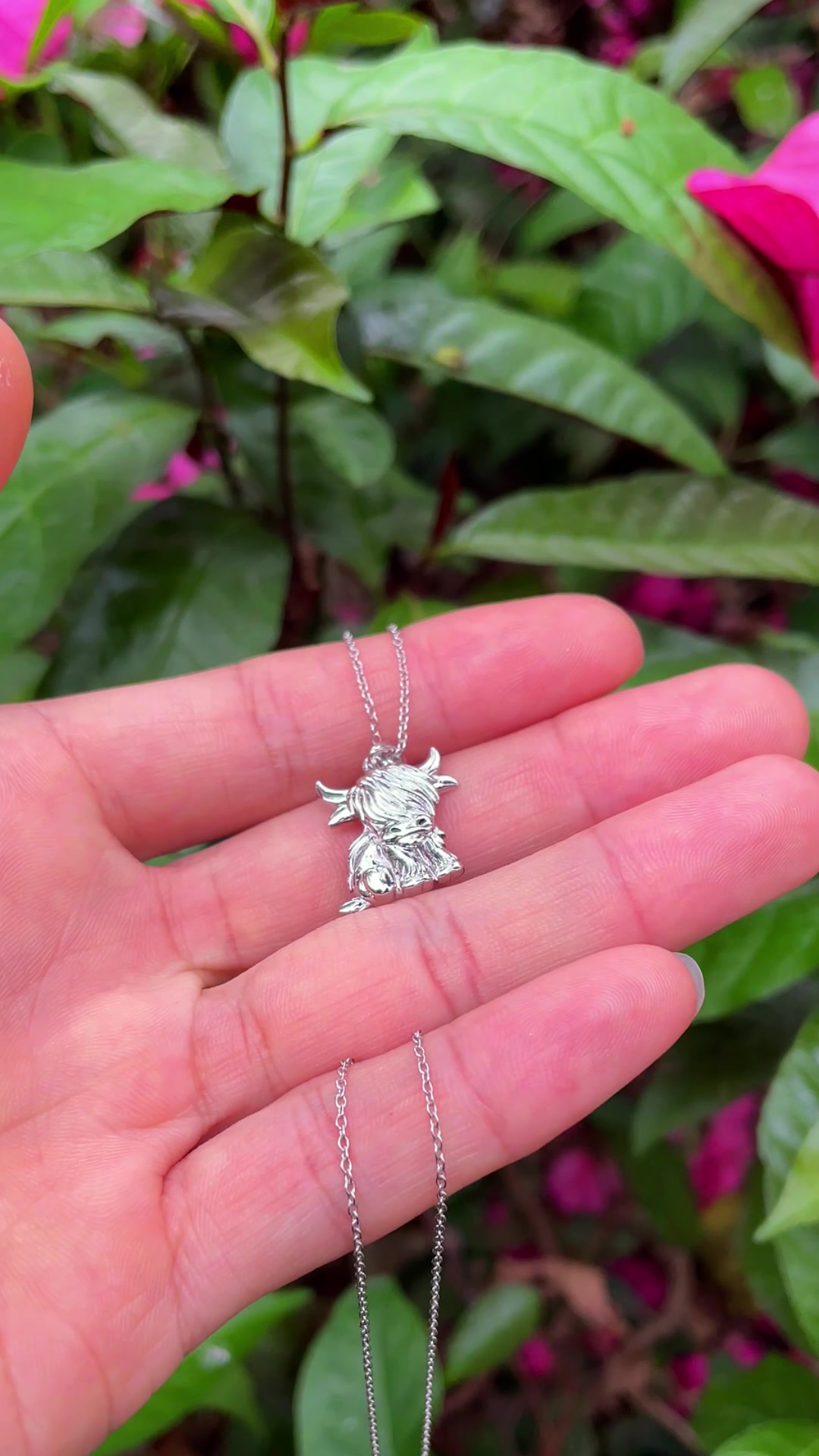 Highland Cow Necklace