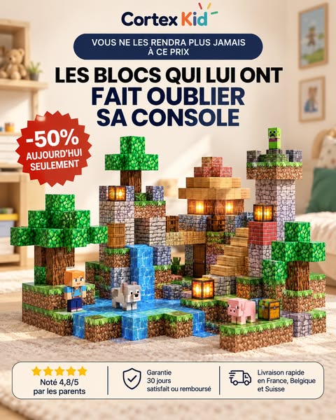 Le cadeau qui remplace les écrans (-50%)
