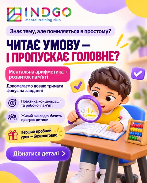 Допоможіть дитині бачити головне
