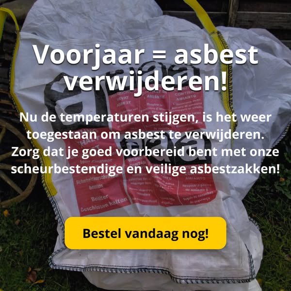 Bestel nu jouw asbestzakken!