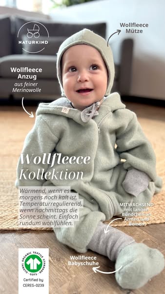 Warm eingepackt. Ohne Schwitzen.