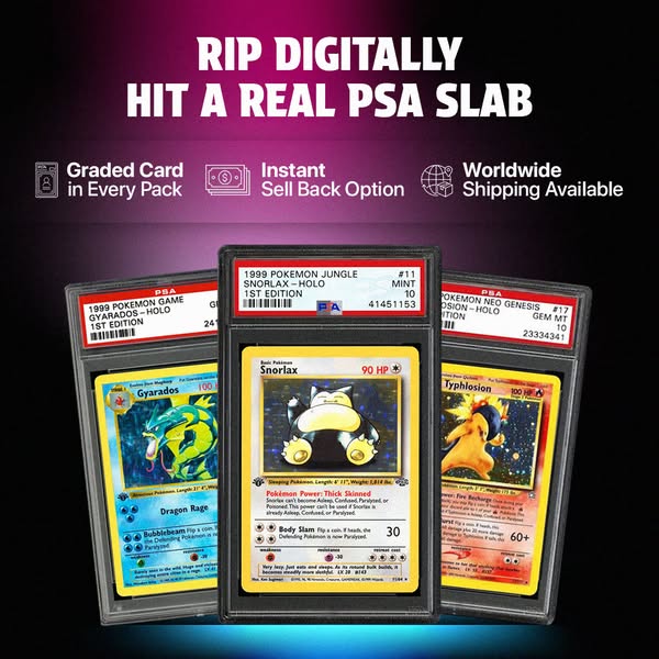 CardOutpost — Rip Digital Packs, Collect Real Cards