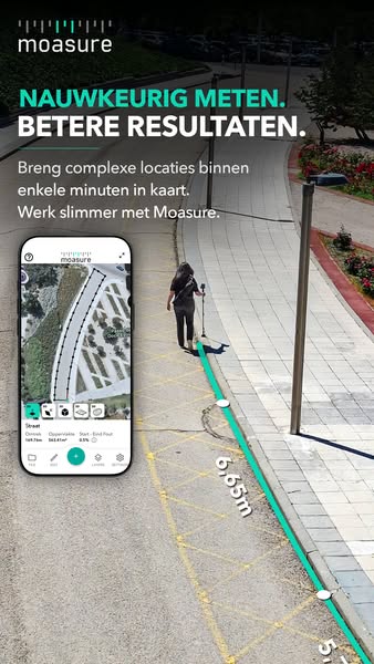 Meet & teken onregelmatige werklocaties