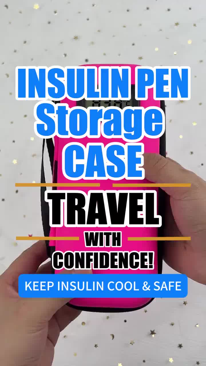 Insulin Cooler Travel Case with Temperature Display