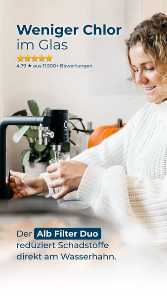 Weniger Chlor, mehr Geschmack