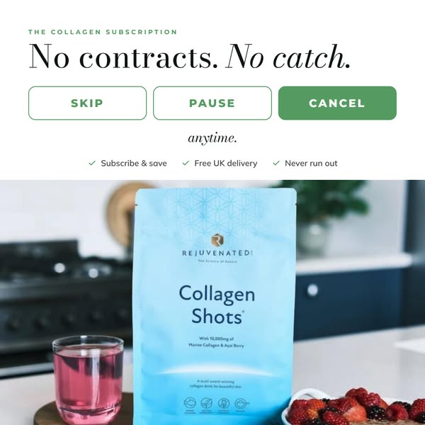 Rejuvenated Collagen Shots®