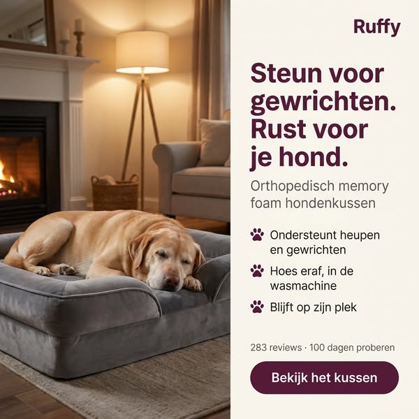 Orthopedisch kussen met memory foam