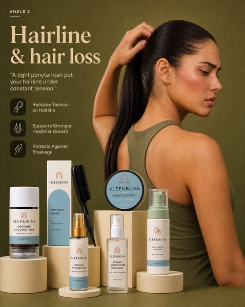 **Wear a sleek ponytail every day without putting unnecessary strain on your own hair. **