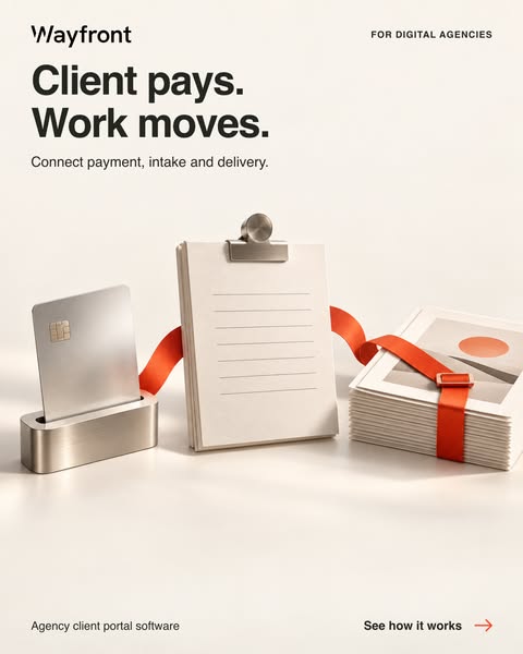 Client portal for repeatable agency services