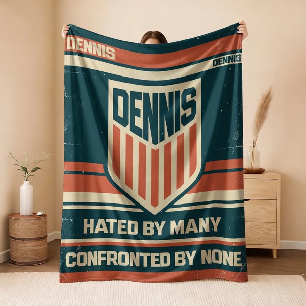 Personalized Name Blanket
