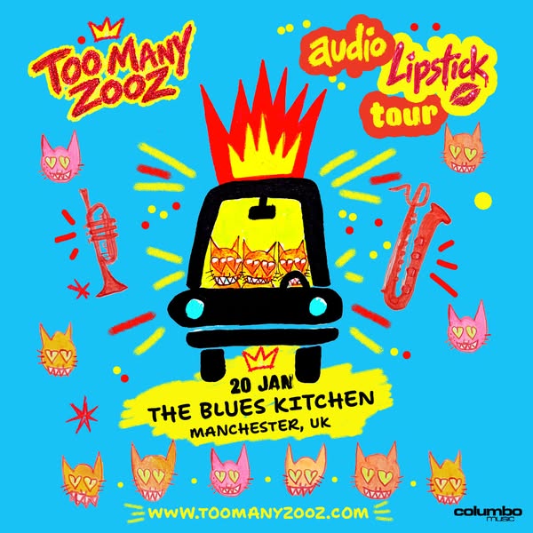 Too Many Zooz - Wednesday 20 January - The Blues Kitchen, Manchester