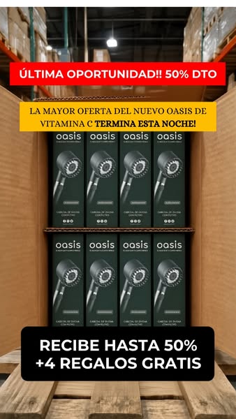Cabezal con Sistema de Filtración 15 Etapas + Vitamina C