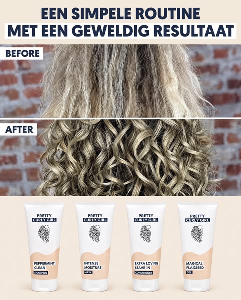Van pluis naar perfecte krul in slechts 4 simpele stappen.