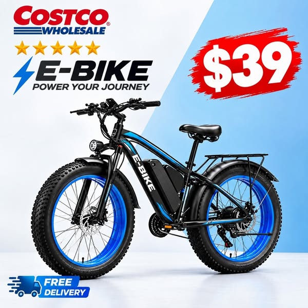 $39 Título: E-Bike Fat Tire