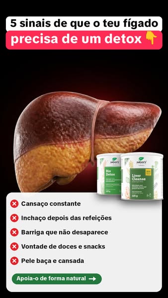 O emagrecimento não avança? Primeiro limpa o fígado.