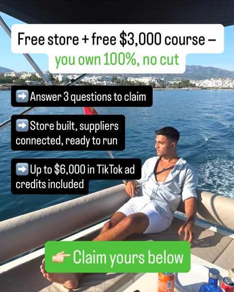 Free AI-Built Store in 10 Minutes
