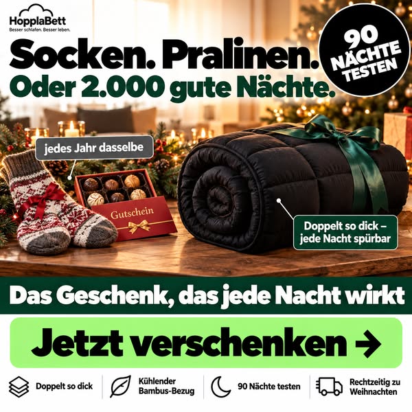Das Geschenk, das jede Nacht wirkt