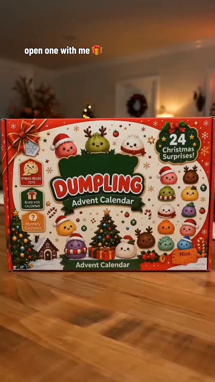 Christmas Squishies Advent Calendar 2026