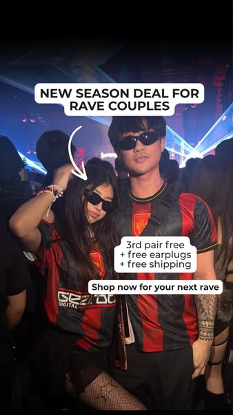 New season deal - 3rd pair free + free earplugs