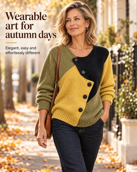 Wearable art for autumn · £59.95