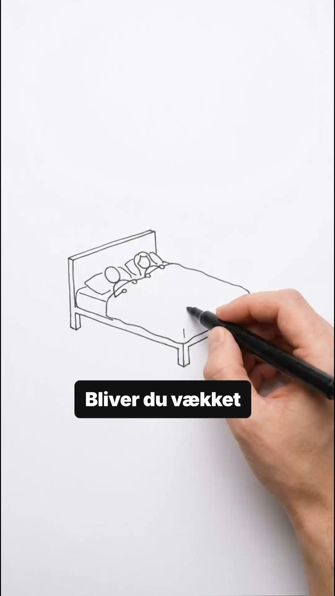 Alarmen kun du kan mærke