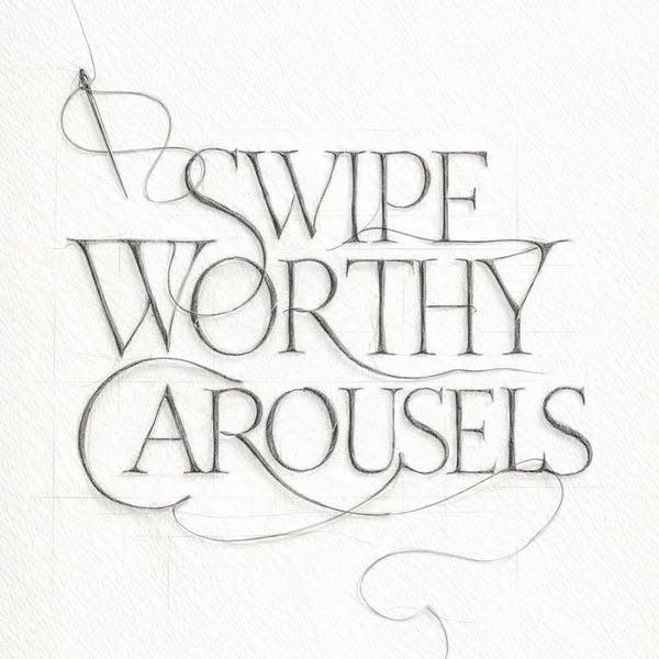 Create swipe-worthy carousels