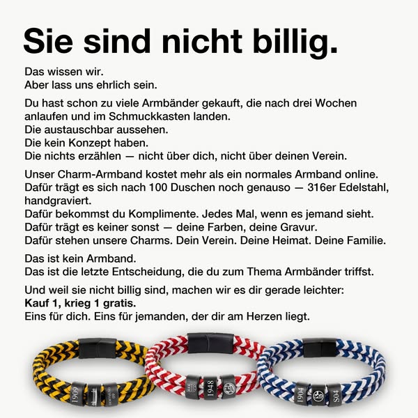 Von Fans zum besten Armband 2026 gewählt