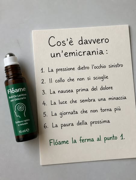 L'emicrania comincia prima del dolore. Anche il sollievo.