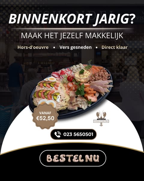 Visschotel? Bestel direct!