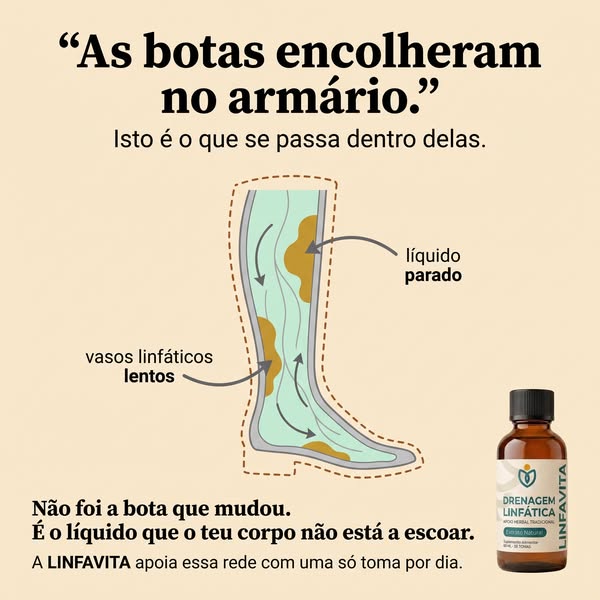 As botas não encolheram