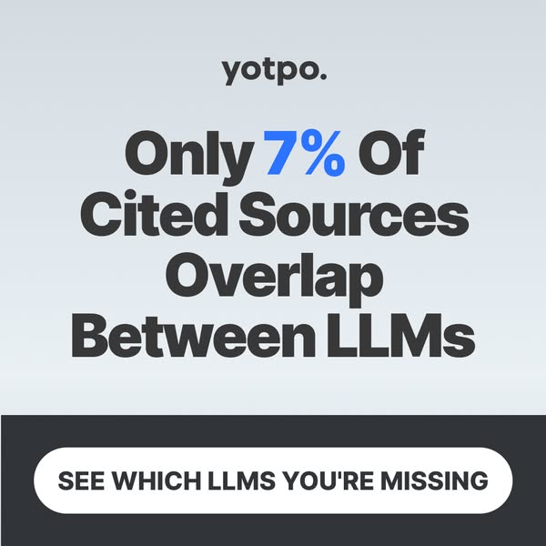 Ensure your brand is visible across LLMs