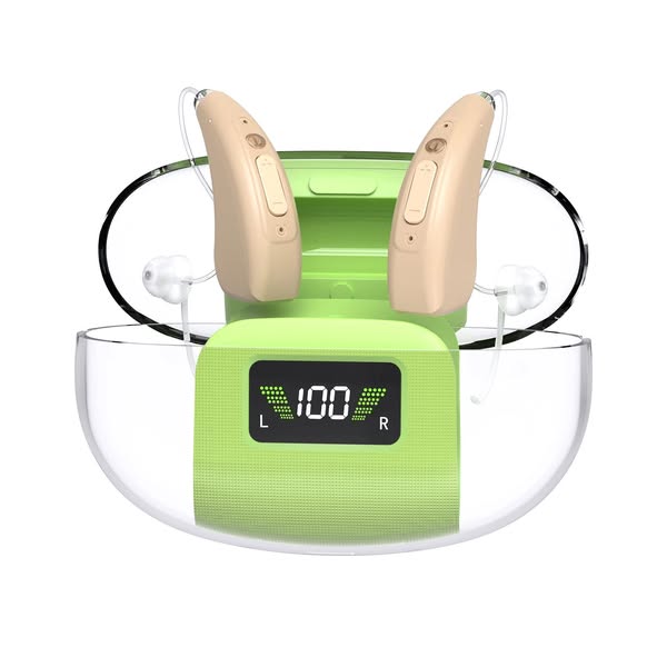 OEM ODM Wholesale BTE Sound Amplifier (Non Medical Use) Noise Cancelling 16 Channels Rechargeable Digital Sound Enhancer Hearing