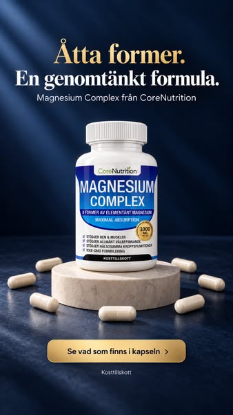 8 sorters magnesium. 1 kapsel.