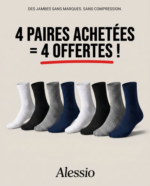 4 + 4 Paires Offertes