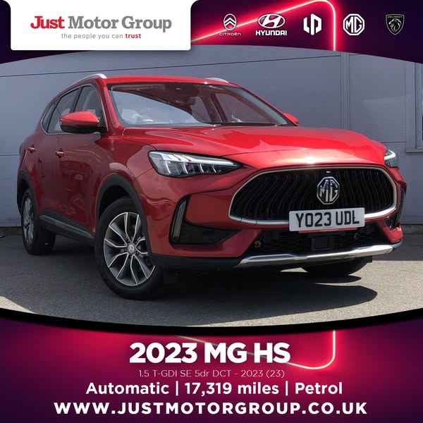 SAVE £1,201! 2023 MG HS SE Automatic!