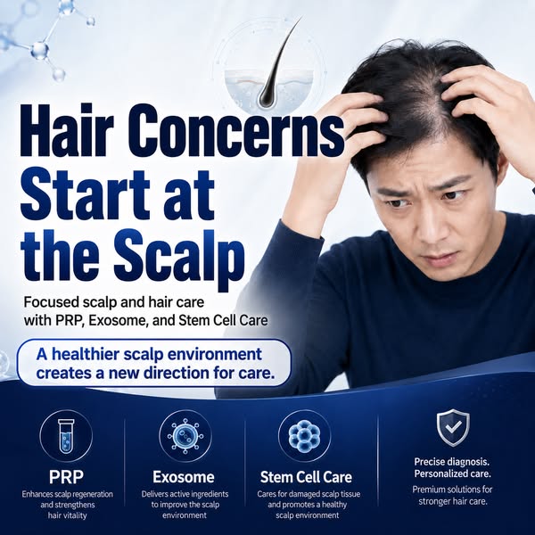 Hair Concerns Start at the Scalp. Get Your 1:1 Plan.