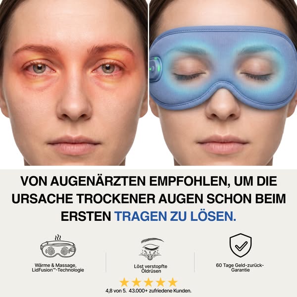 Trockene Augen lösen