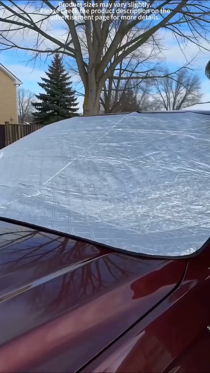 LAST DAY SALE ONLY ￡15.99!!Clear Your Windshield Instantly! Magnetic Frost & Snow Cover