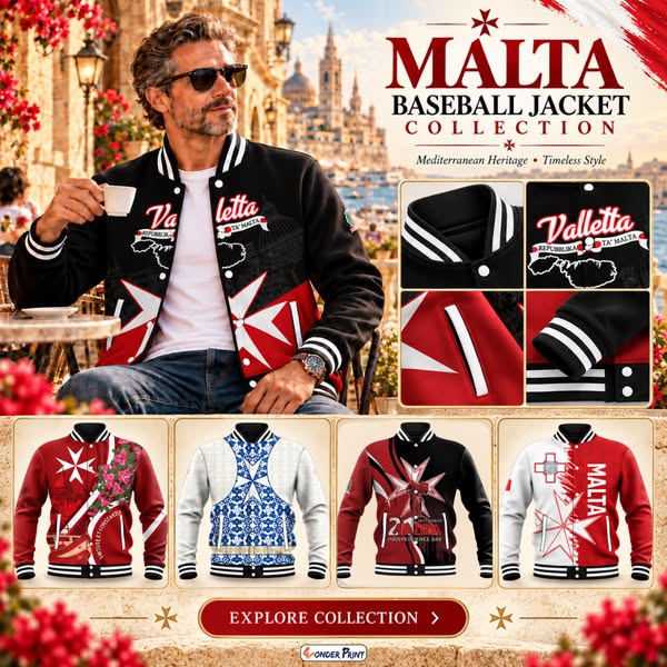 Malta Baseball Jacket